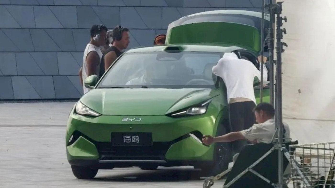 BYD غريت سيغول EV الجديدة المرصودة