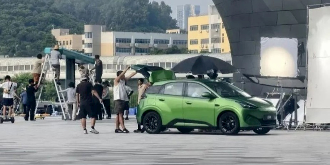 BYD غريت سيغول EV الجديدة المرصودة