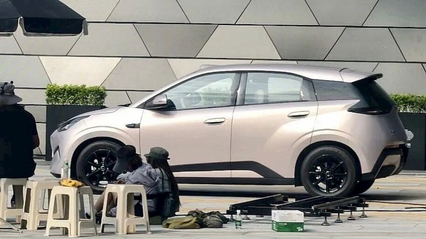 BYD غريت سيغول EV الجديدة المرصودة