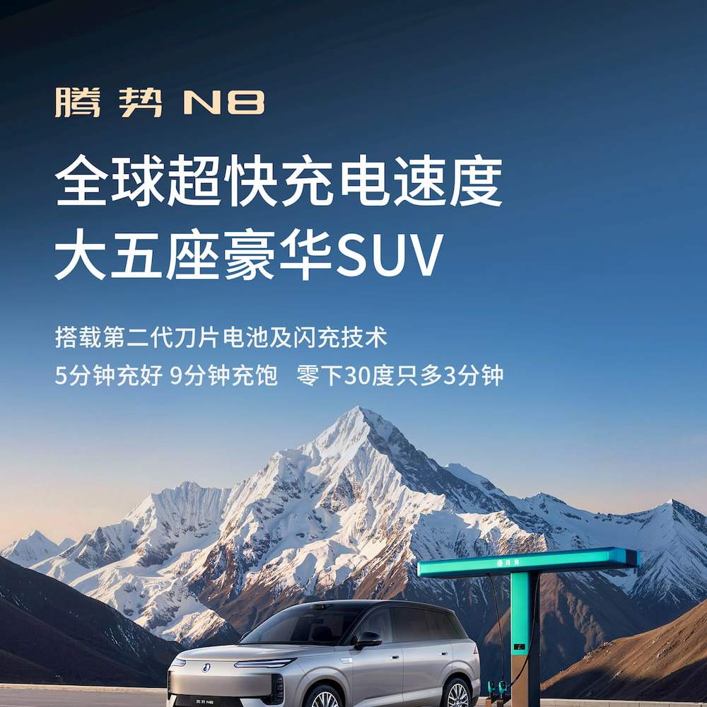 شاشة BYD Denza N8 EV