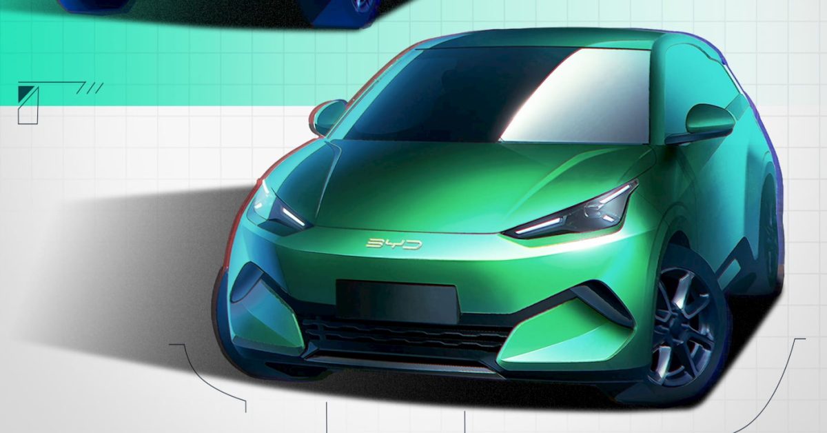 BYD تعرض أول صور رسمية لـ Seagull EV الأكبر حجمًا تمهيدًا لتدشينها