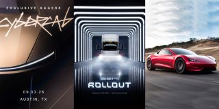 صورة توضيحية لـ Tesla Cybercab و Tesla Semi و Tesla Roadster في شهر سبتمبر