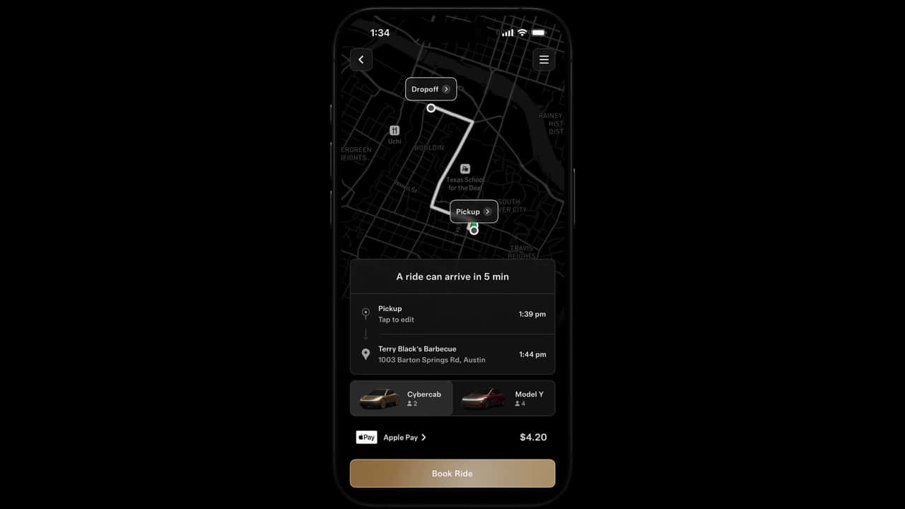روبوتاكسي Tesla Cybercab
