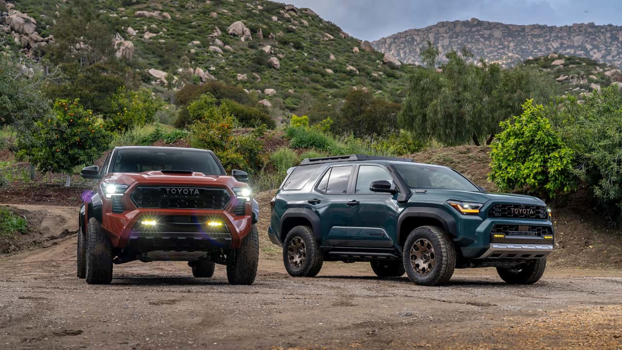 Toyota Tacoma و Toyota 4Runner