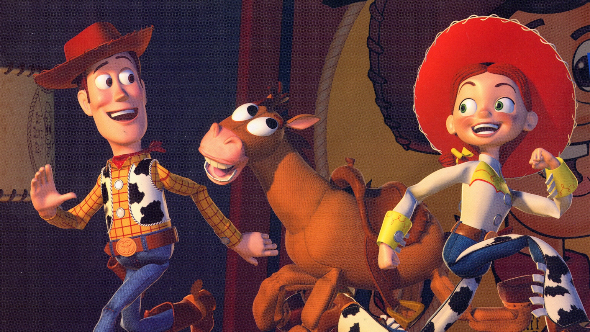 وودي، بولز آي وجيسي في فيلم Toy Story 2