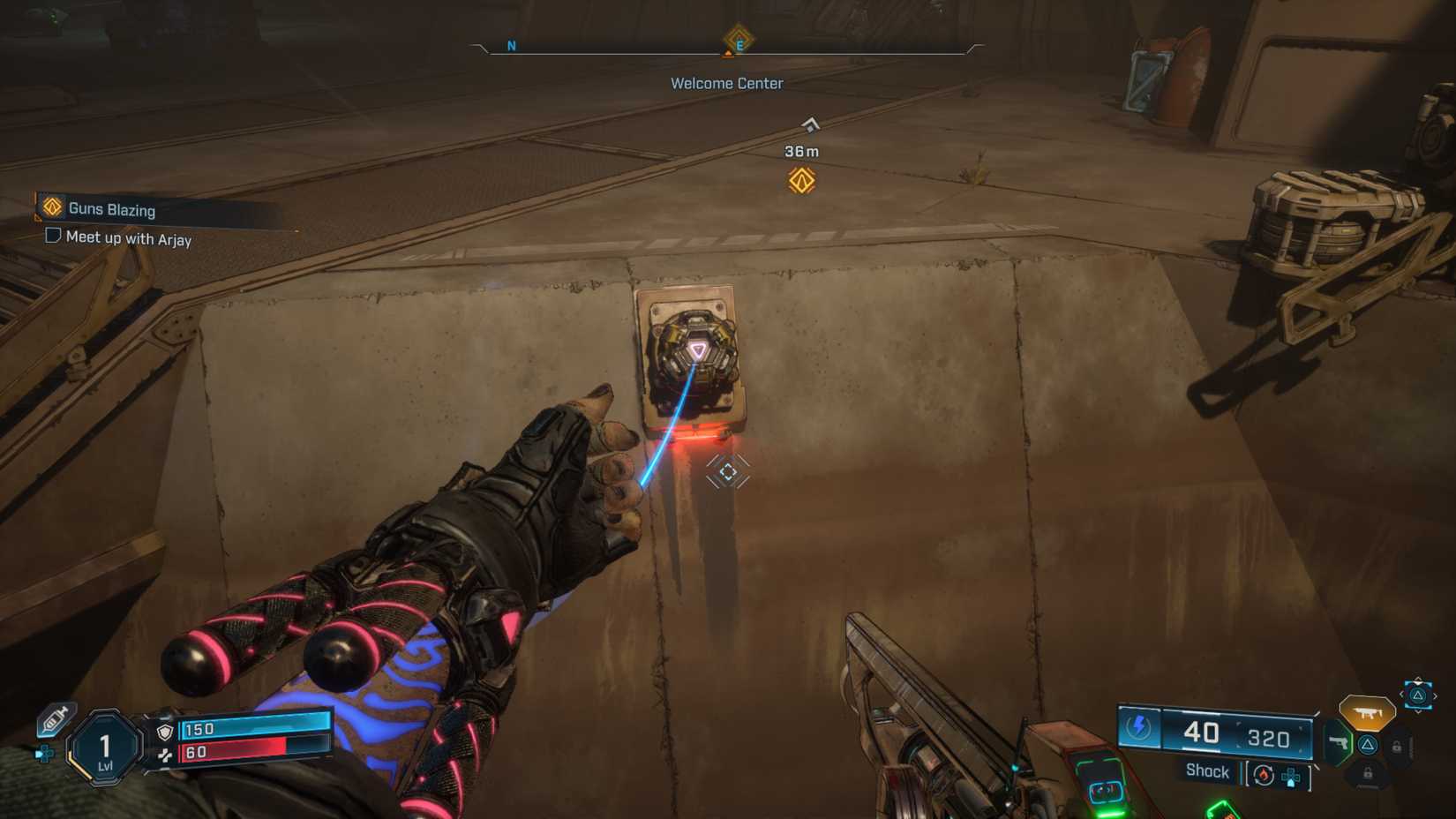 استخدام الخطاف في Borderlands 4