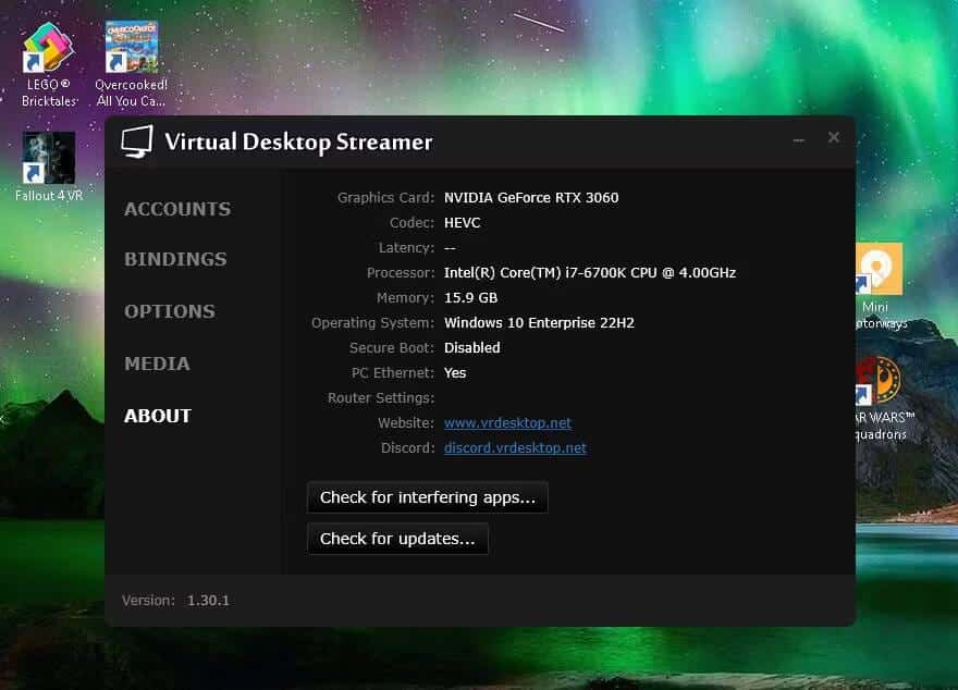 استخدام Virtual Desktop لتشغيل ألعاب Steam على Meta Quest