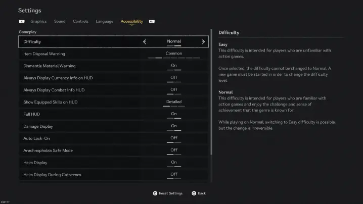 Easy Mode in The First Berserker: Khazan