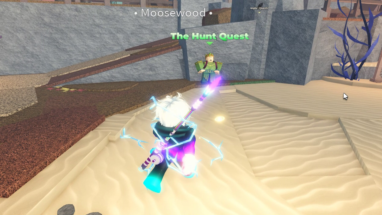 Hunt Quest hippie in Fisch