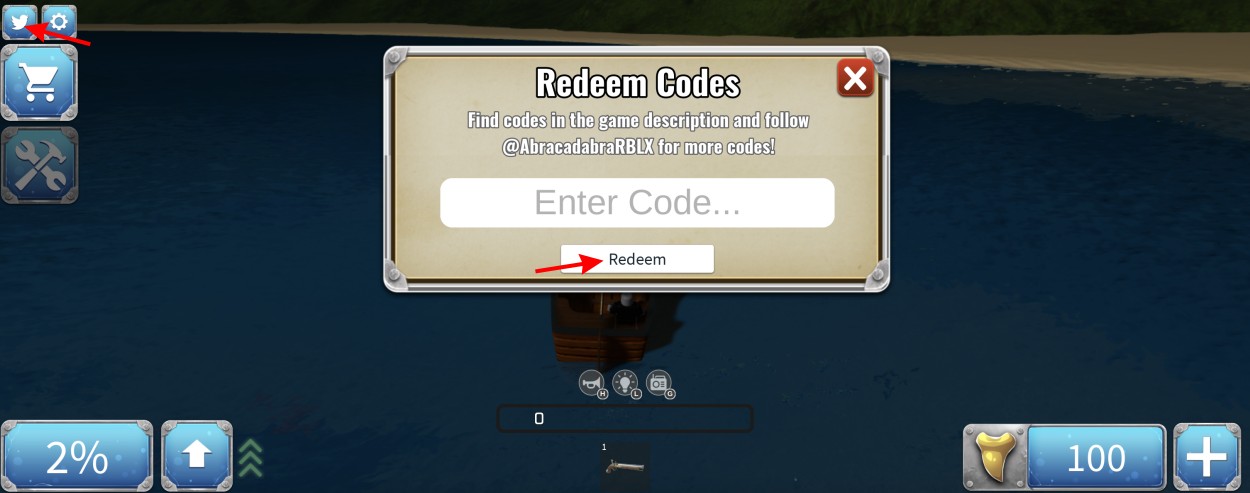 SharkBite 2 Codes Redeem