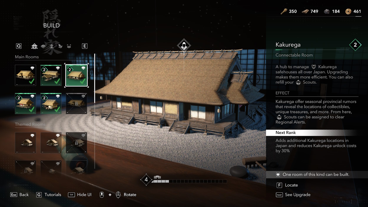 Upgrading Building in Shadows