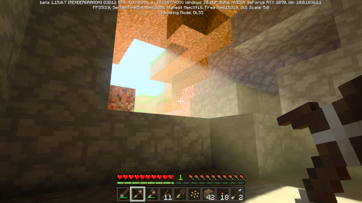 Minecraft RTX ray tracing beta