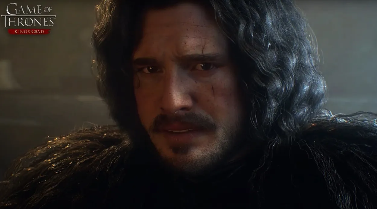 Jon Snow in Game of Thrones Kingsroad