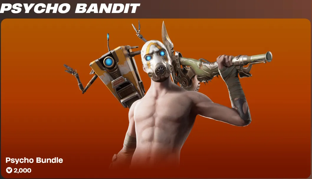 Psycho Bandit Bundle Fortnite