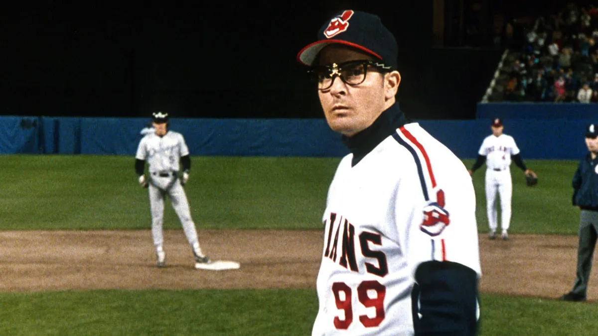 Charlie Sheen in Major League.