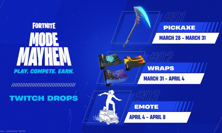 Fortnite Mode Mayhem Schedule
