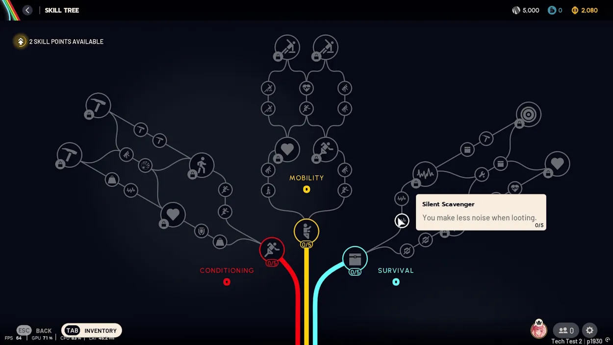 شجرة مهارات ARC Raiders