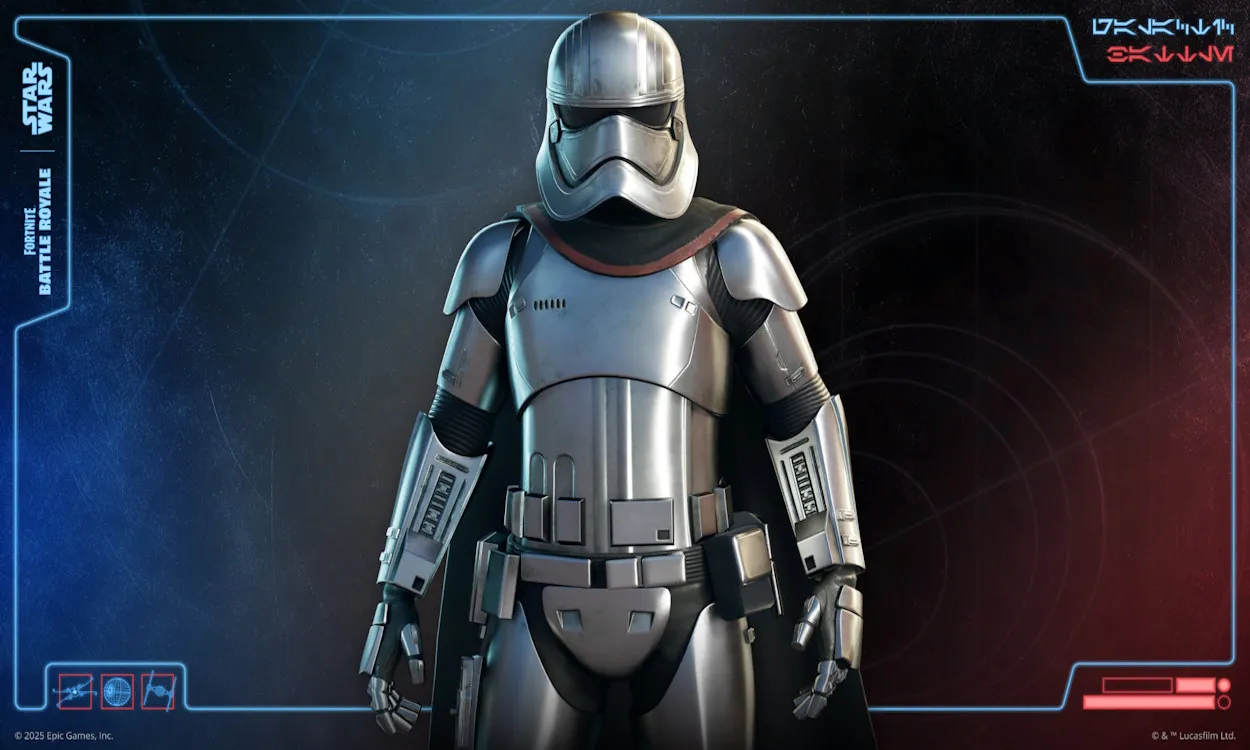 Captain Phasma in Fortnite Galactic Battle