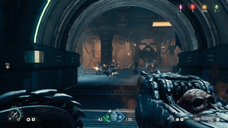 Doom the Dark Ages Gun Combat