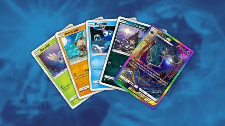 Moon Collection cards in Pokémon TCG Pocket