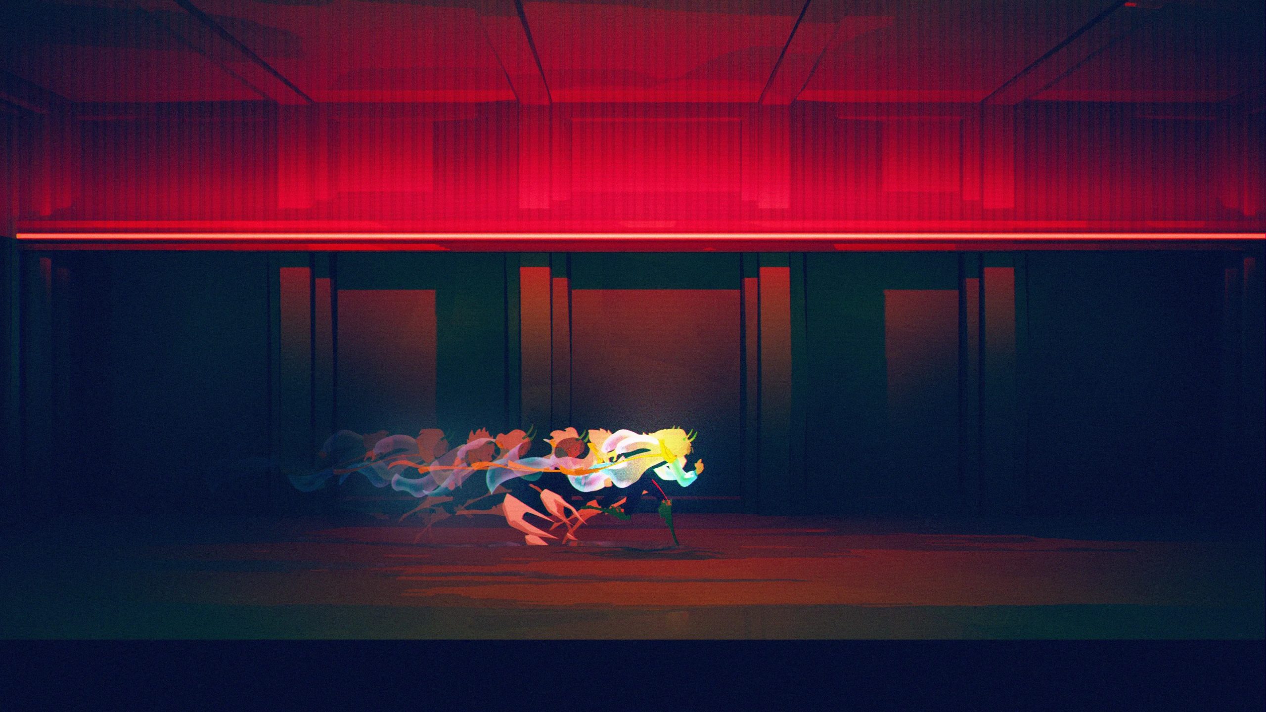 الشخصية الرئيسية تندفع في Possessor(s).