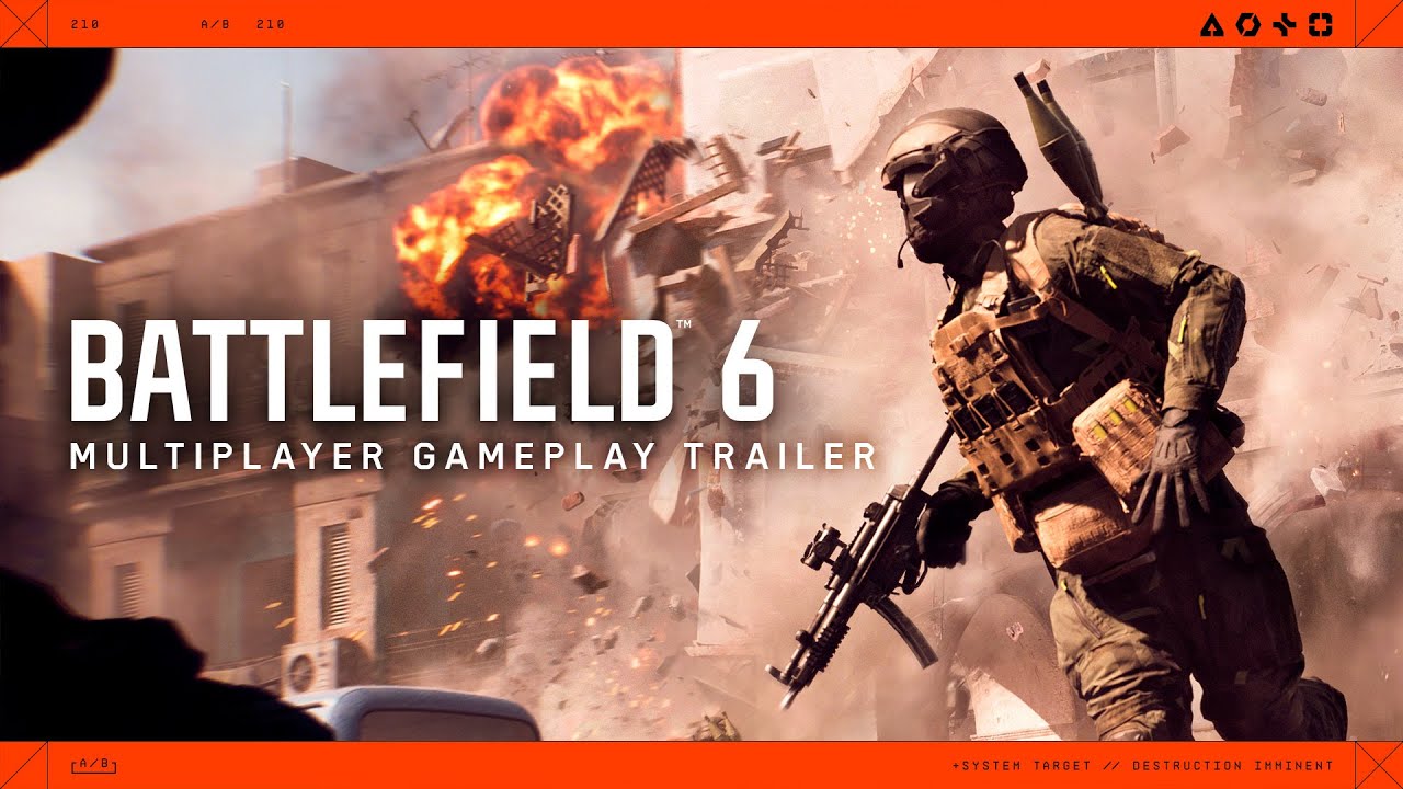 Battlefield 6 Official Multiplayer Gameplay Trailer - YouTube