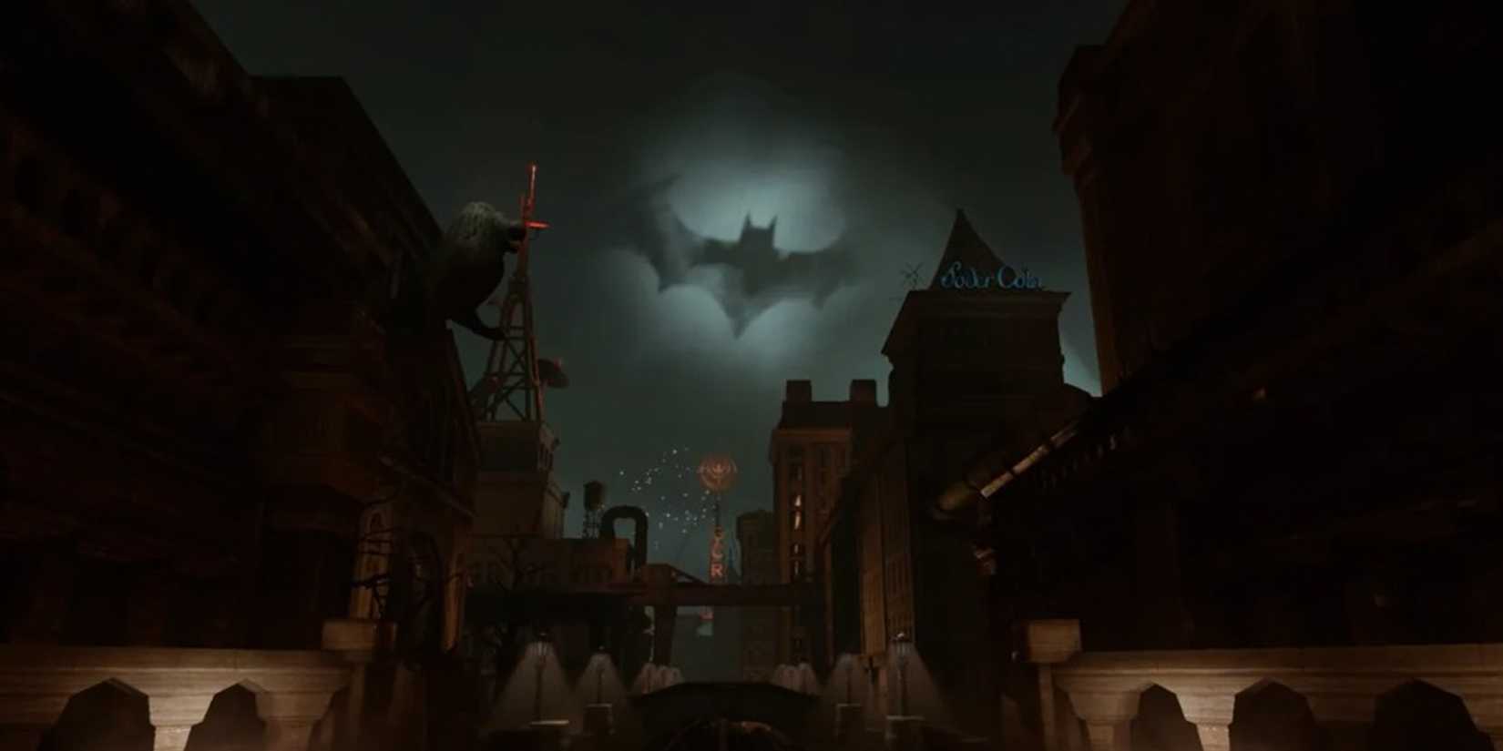 لقطة شاشة من أسلوب اللعب في Batman: Arkham Shadow.
