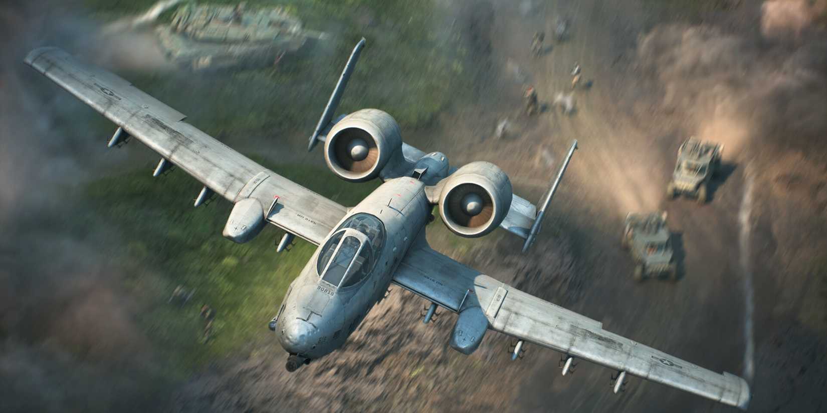 تحليق طائرة في Battlefield 2042