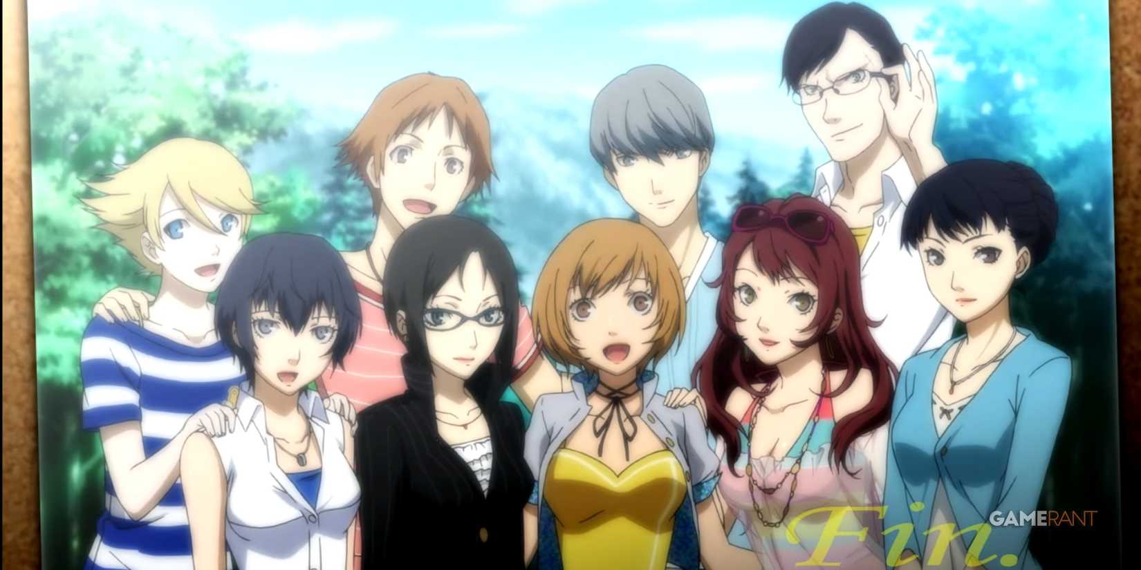 صورة نهائية للعبة Persona 4 Golden