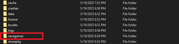 مجلد حفظ ألعاب Ubisoft