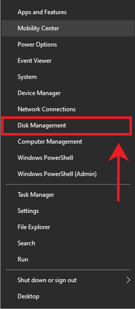 إدارة الأقراص