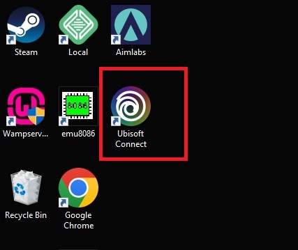 الواجهة الرئيسية لبرنامج Ubisoft Connect