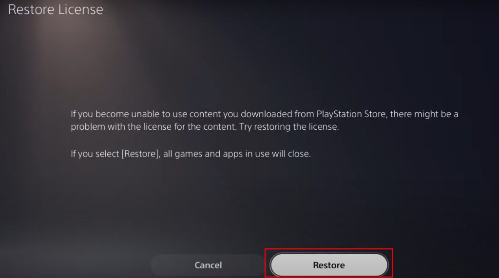 تأكيد استعادة ترخيص Black Ops 6