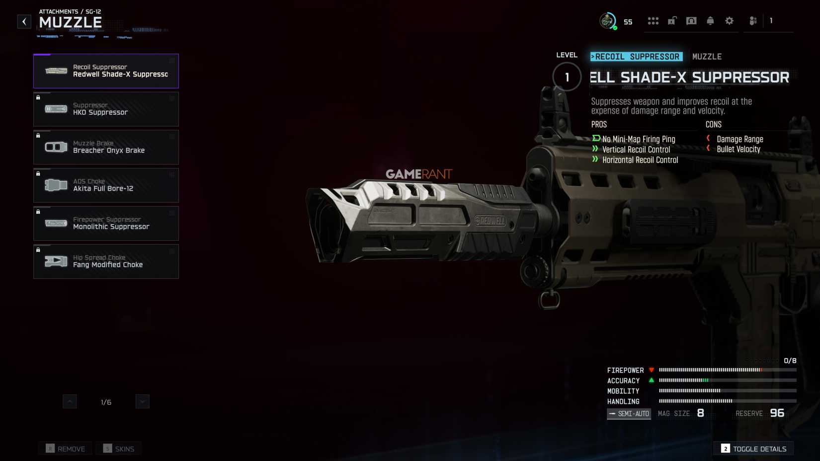 جميع فوهات SG-12 - Black Ops 7