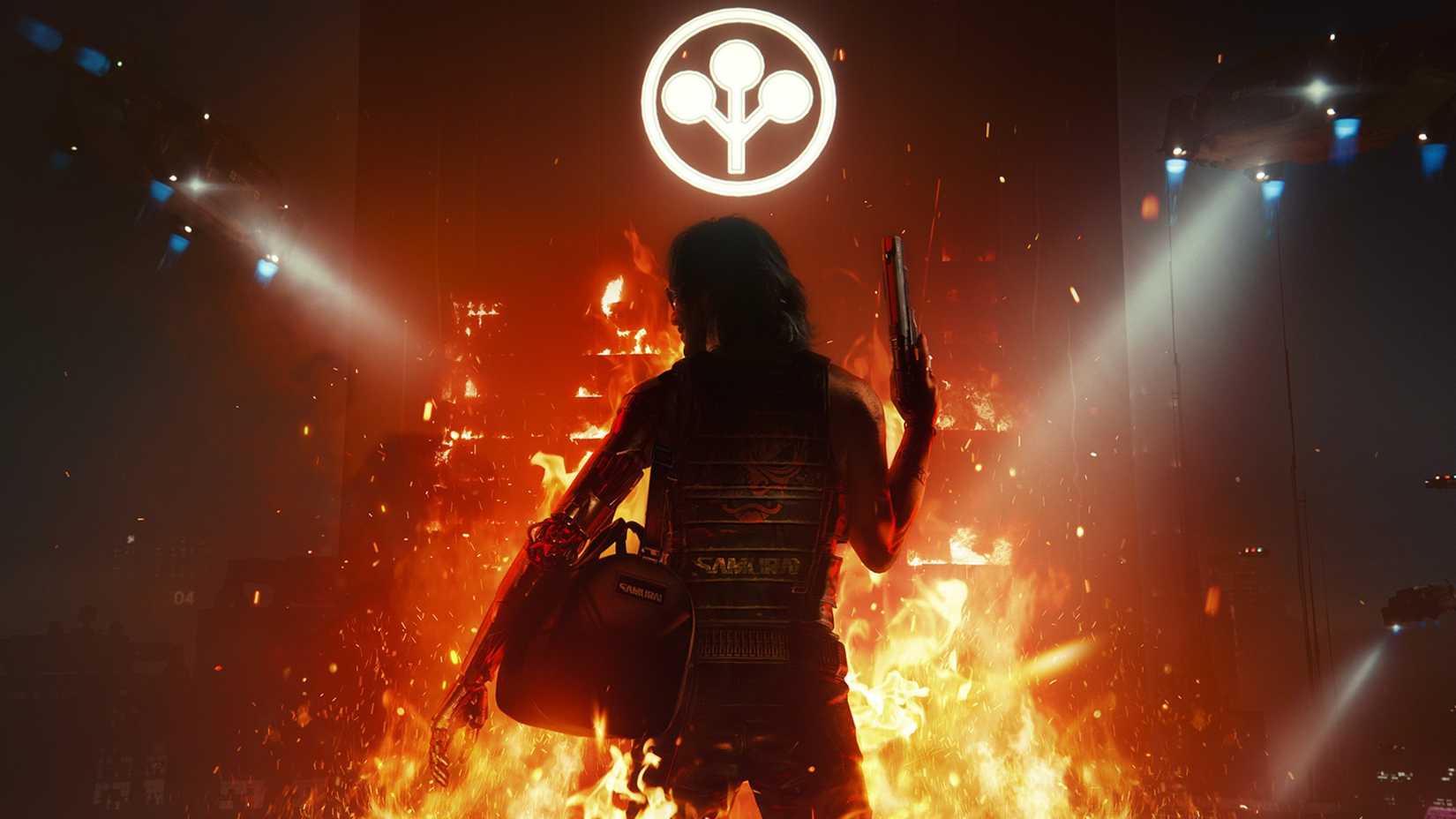 Cyberpunk 2077 Official Johnny Silverhand Wallpaper