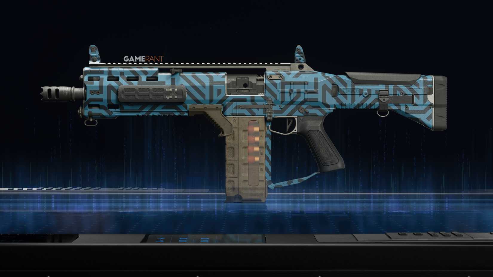 Trace Camo Preview on the SG-12 - Black Ops 7