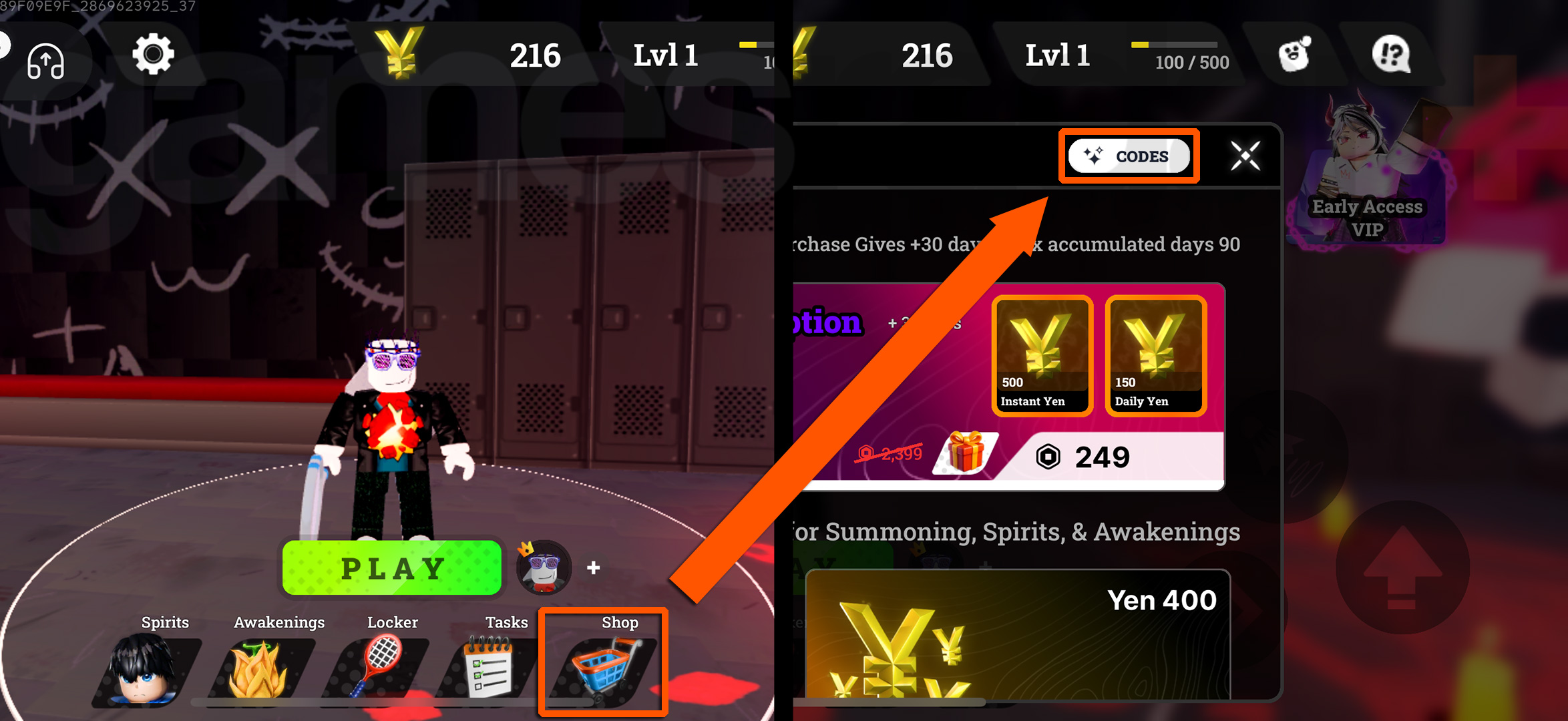 أكواد Racket Rivals