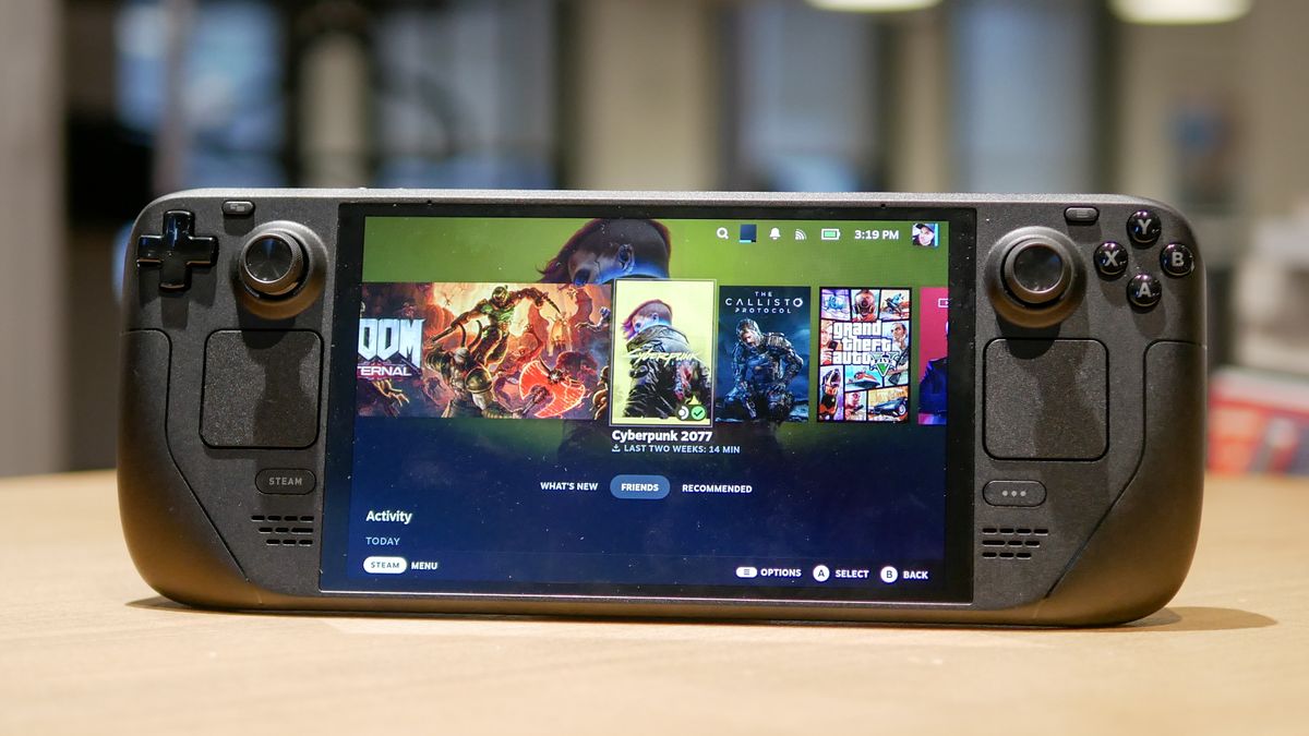 جهاز Steam Deck OLED
