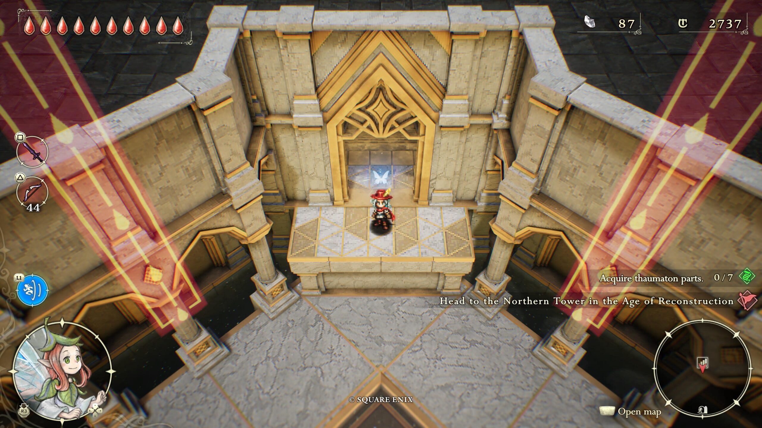 منطقة تجريبية في لعبة The Adventures of Elliot: The Millennium Tales