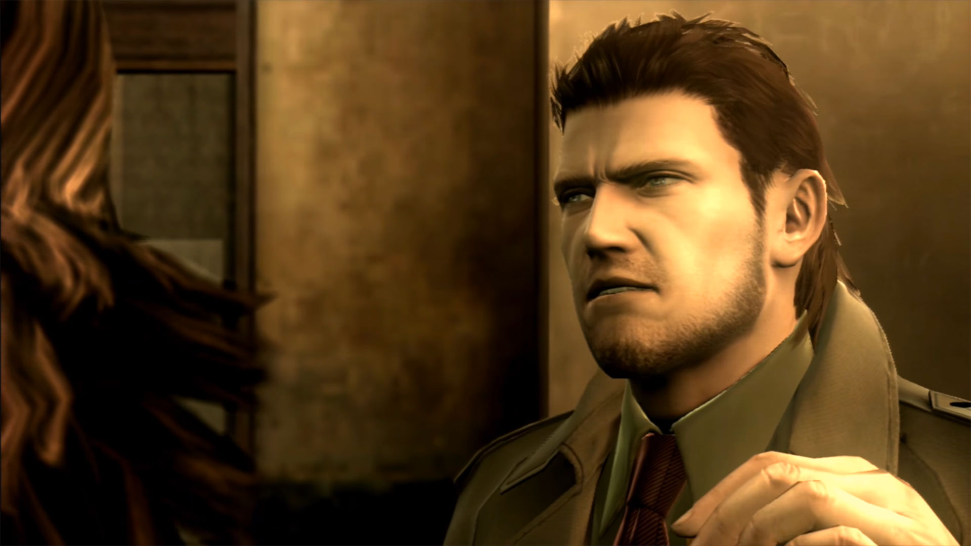 سنيك العجوز يستخدم FaceCamo ليظهر أصغر سنًا في Metal Gear Solid 4 الفصل الثالث: الشمس الثالثة