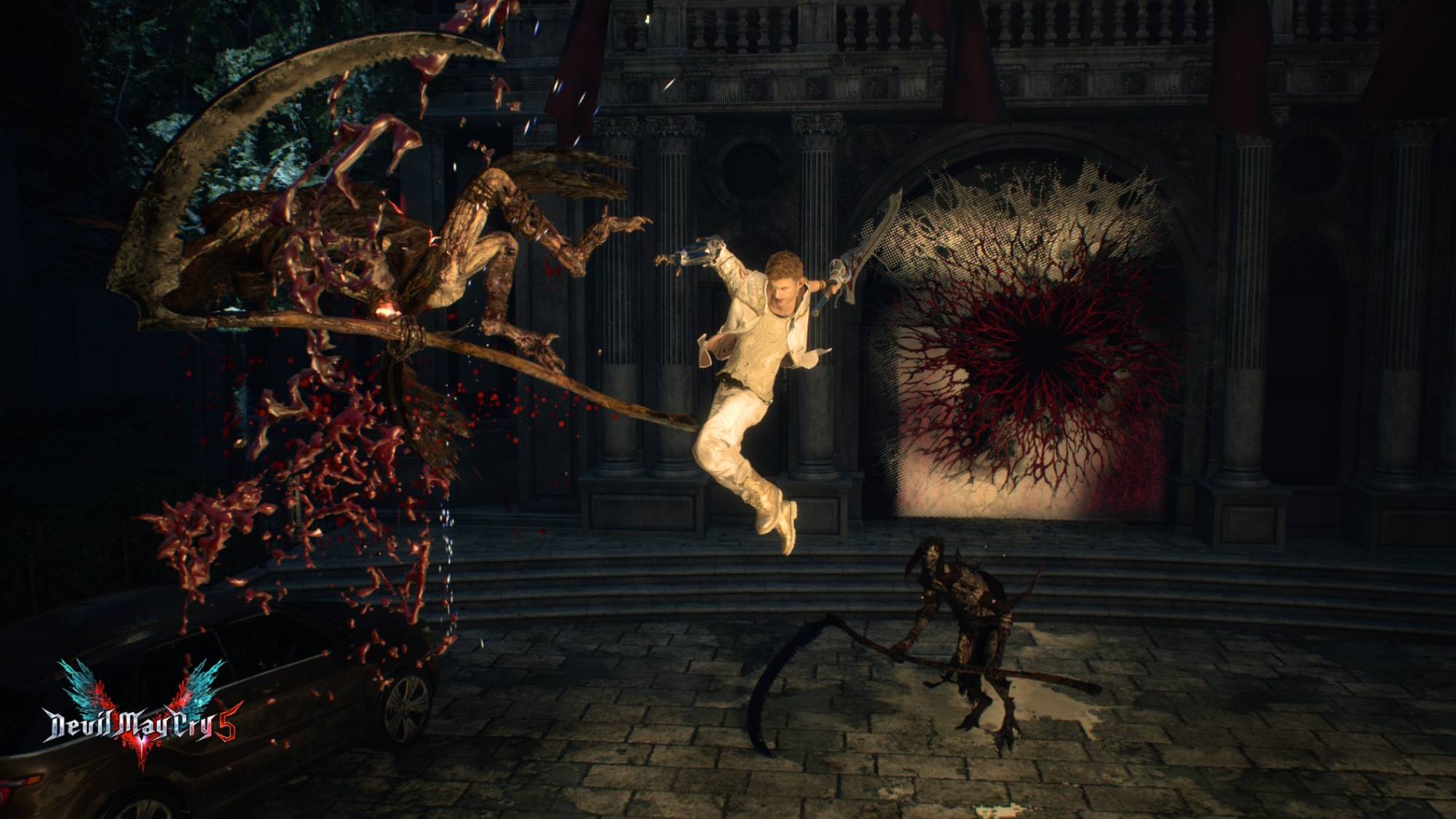 لقطة شاشة للعبة Devil May Cry 5 مأخوذة على Nintendo Switch 2