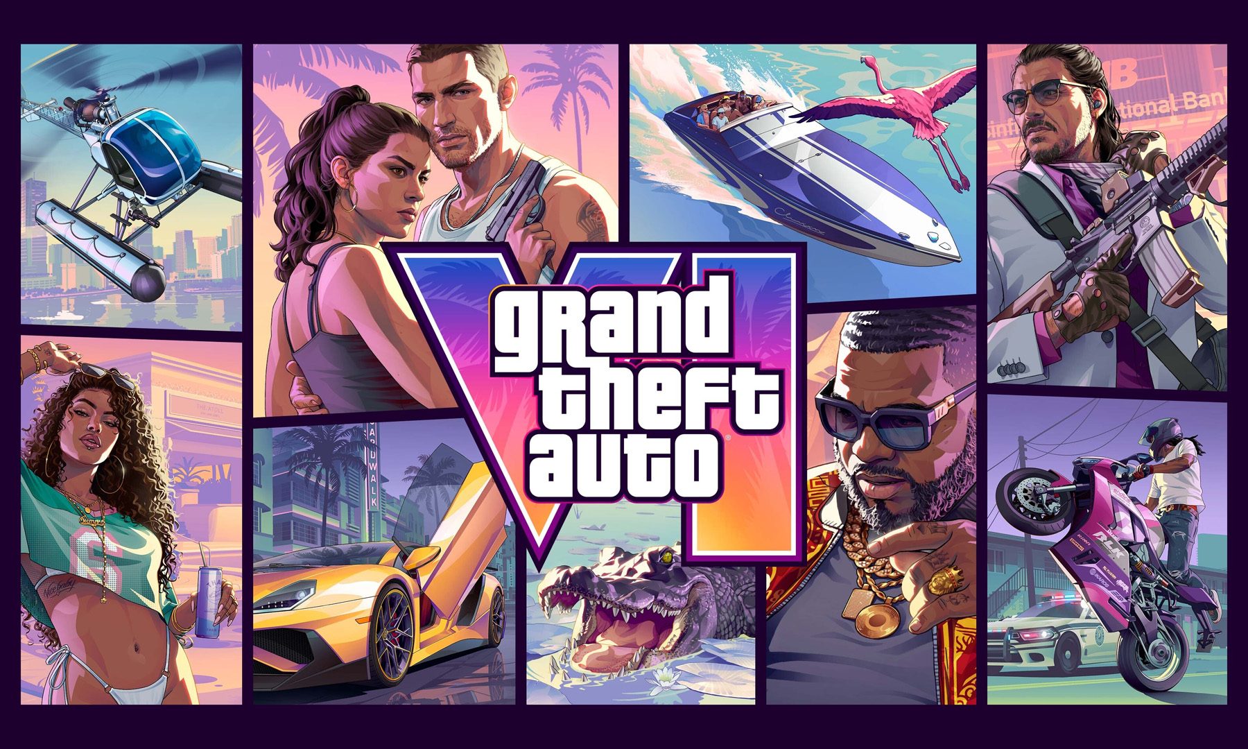 لعبة Grand Theft Auto VI GTA 6 مميزة