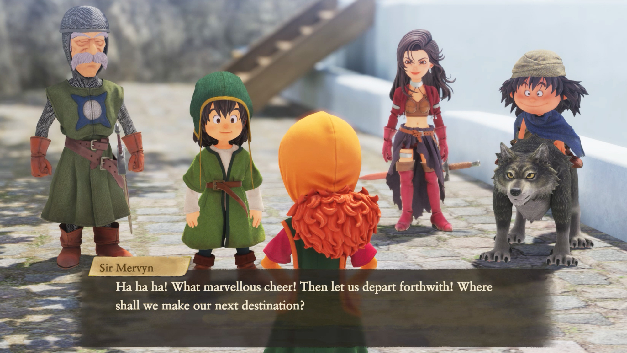 Dragon Quest VII Reimagined: الطاقم يستعد لمغامرة أخرى.