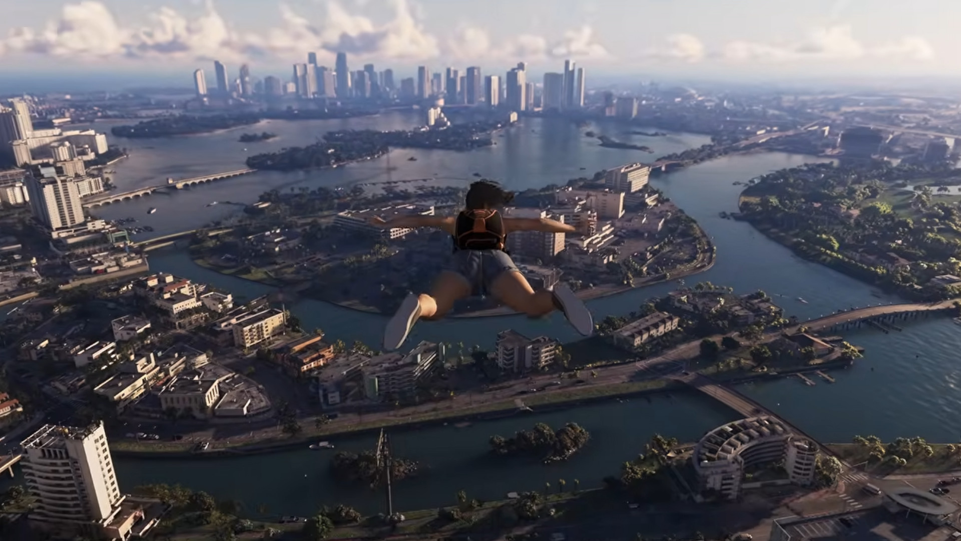 Lucia تقفز قفزًا حرًا في GTA 6