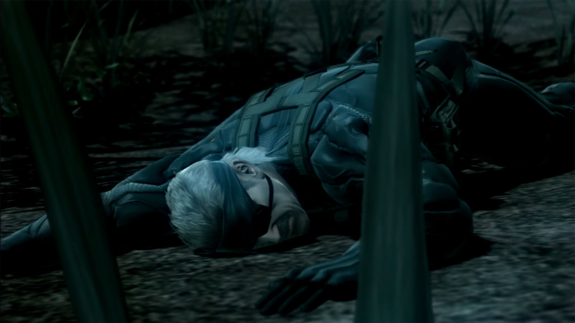 سنيك العجوز يزحف على الأرض في Metal Gear Solid 4 الفصل الثاني: Solid Sun