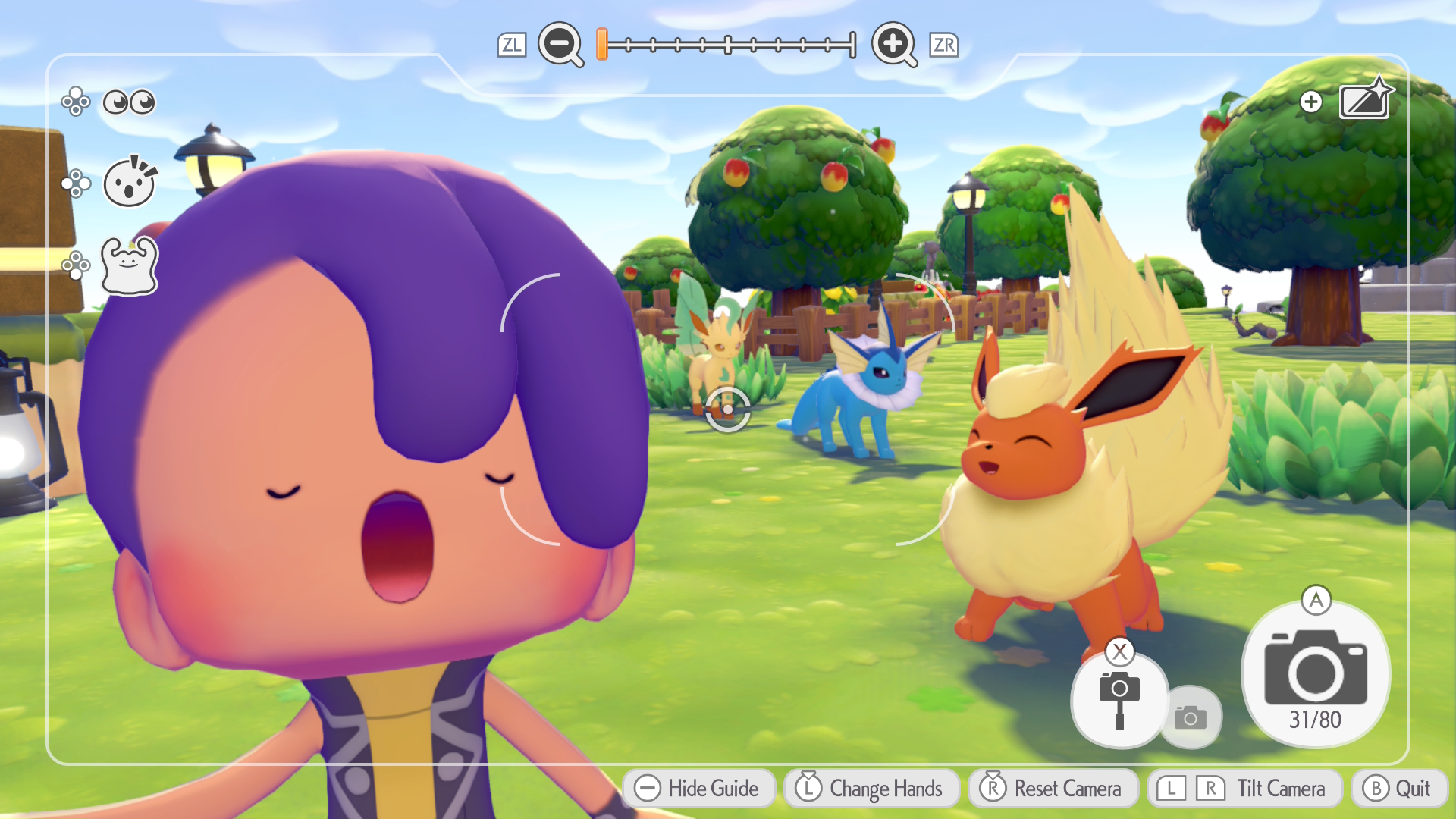 لقطة شاشة من لعبة Pokémon Pokopia على جهاز Nintendo Switch 2