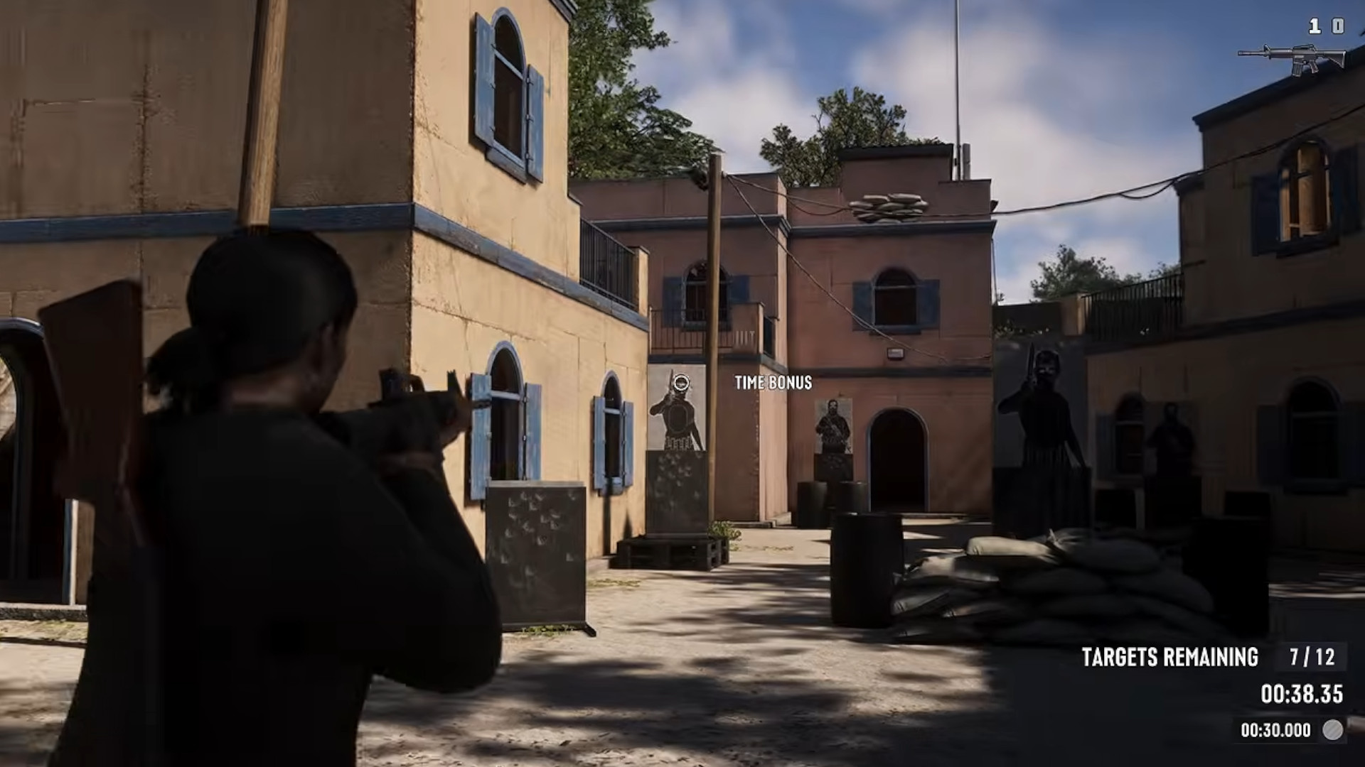 لوسيا في ميدان رماية بلعبة GTA 6