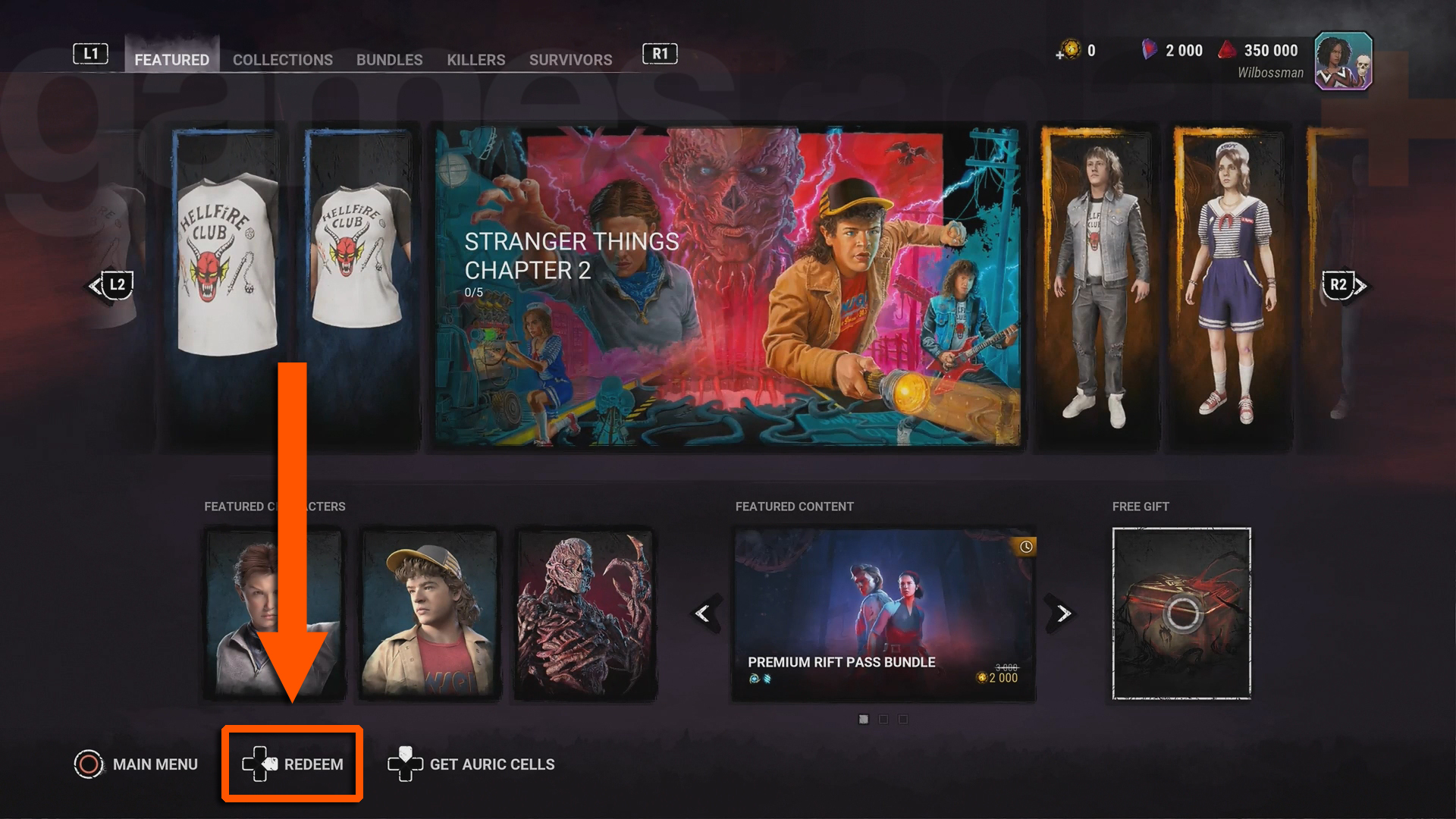 كيفية استرداد أكواد Dead by Daylight عبر المتجر