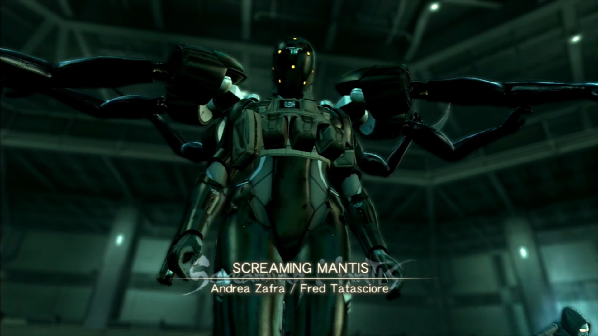 زعيمة Metal Gear Solid 4: Screaming Mantis
