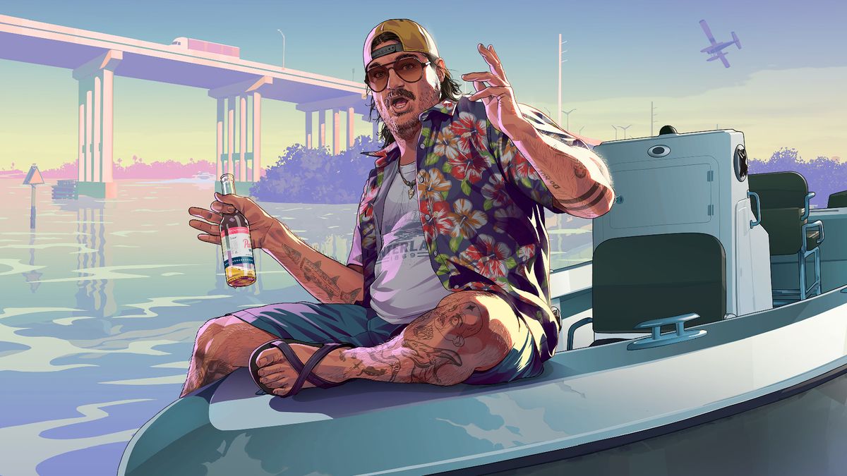 لقطة شاشة من لعبة GTA 6 تظهر عالمها المفتوح